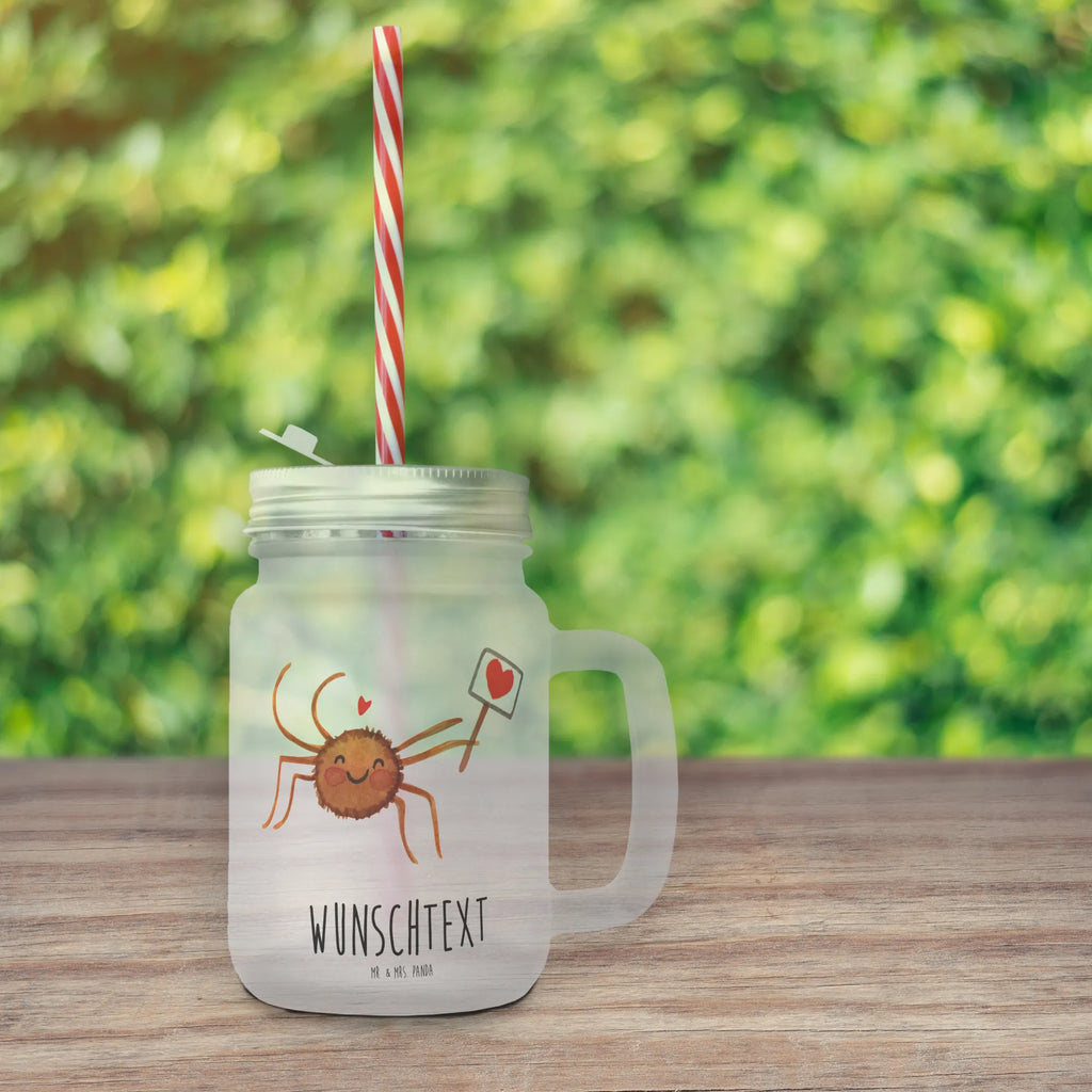 Personalised mason jar drinking glass Spider Agatha Motivation Spider Agathe, Spider, Agathe, Videos, Merchandise
