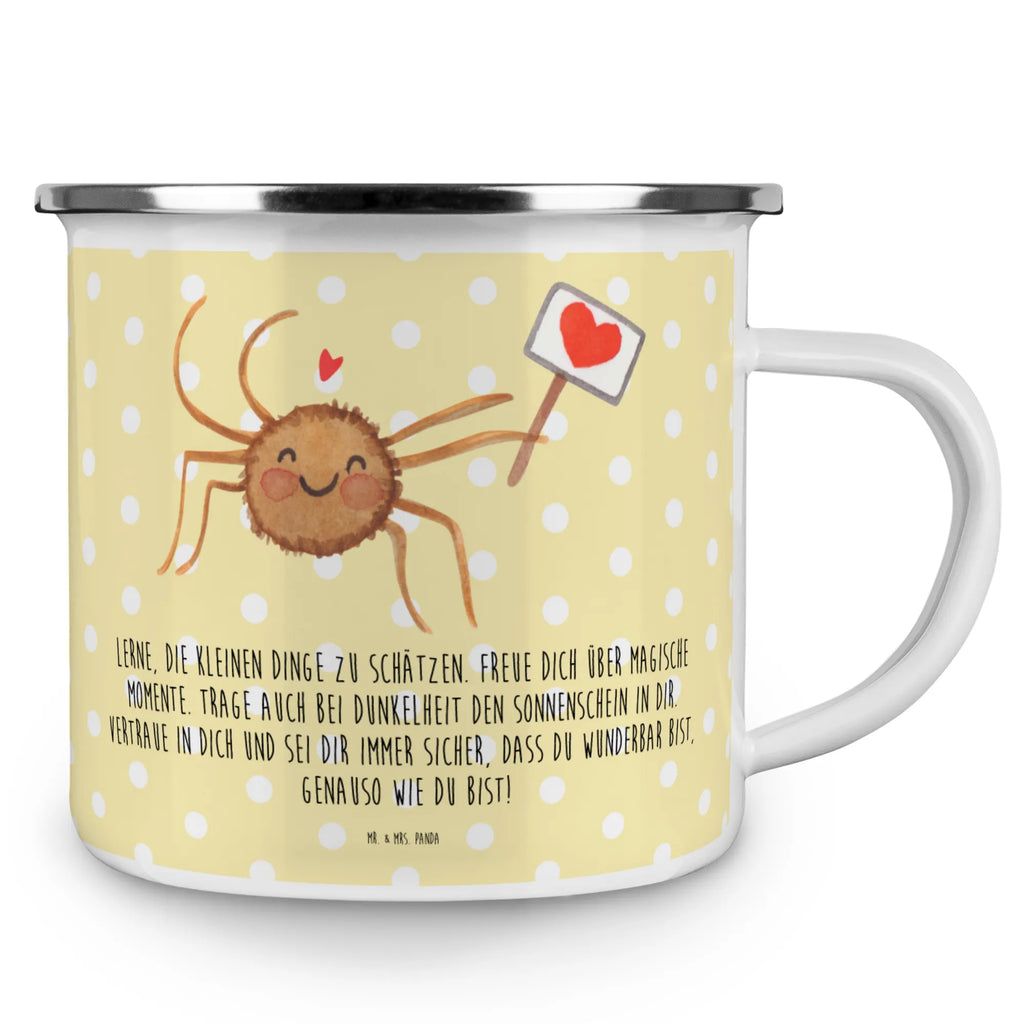Camping Emaille Tasse Spinne Agathe Motivation Teetasse, Pott, Trinkbecher, Emaille Tasse, Kaffeetasse, Becher, Emailletasse, emaillebecher, Reisebecher, blechbecher, Metalltasse, metallbecher, wanderbecher, becher emaille, Campingtasse, Blechtasse, Tasse Emaille, Tasse, Campingbecher, Kaffeebecher, Teebecher, reisetasse, wandertasse, Emaille Becher, Spinne Agathe, Spinne, Agathe, Videos, Merchandise, Liebe, Dankeschön, Vertrauen, Glück, Motivation