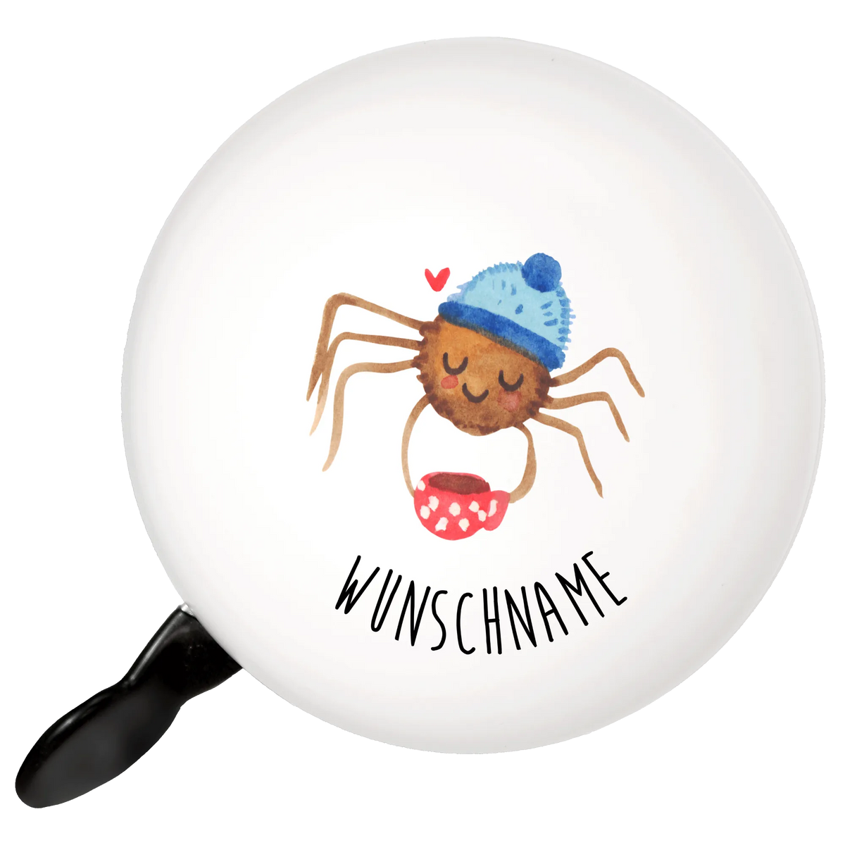 Personalizowany dzwonek rowerowy Pająk Agata kawa Pająk Agathe, Pająk, Agathe, Filmy, Towary