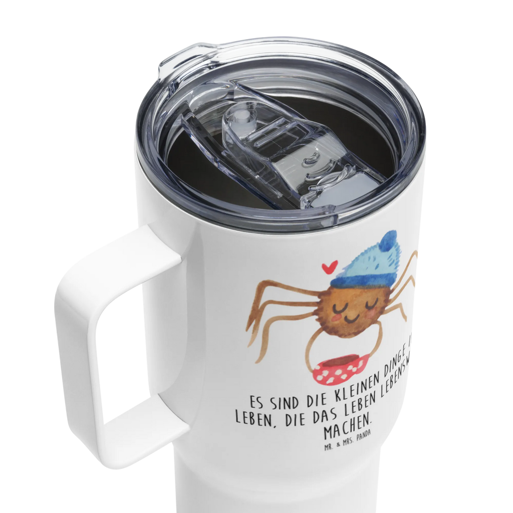 XXL Thermobecher Spinne Agathe Kaffee Reisebecher, XL Reisetasse, XL Thermobecher, Thermobecher, Großer Thermobecher, Jumbo Becher, Autobecher, Spinne Agathe, Spinne, Agathe, Videos, Merchandise, Morgen, Kaffee, Morgenmuffel, Lebensweisheiten, Weiser Spruch