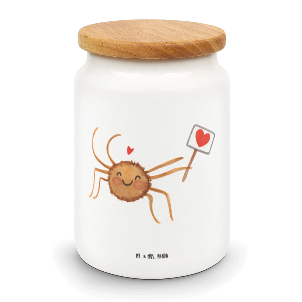 Storage jar Spider Agatha Motivation snack jar, bulk food storage, treat jar, pantry storage, kitchen canister, kitchen storage solutions, ceramic jar, storage jar, food storage container, preservative jar, cookie jar, airtight container, canister, Spider Agathe, Spider, Agathe, Videos, Merchandise
