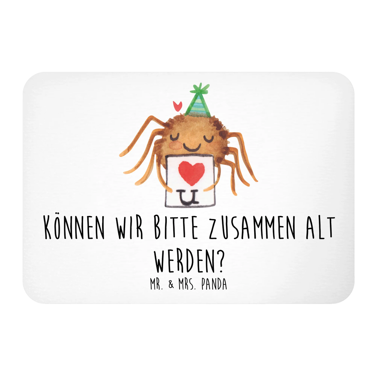 Magnes Pająk Agata list Notizhalter, rechteckmagnet, einkaufszettelmagnet, holzmagnet, mdf magnet, memomagnet, designmagnet, zettelhalter, Pinnwandmagnet, magnet, notizmagnet, bildmagnet, holz whiteboardmagnet, haftmagnet, whiteboardmagnet, küchenmagnet, spruchmagnet, holz kühlschrankmagnet, büromagnet, wandmagnet, tafelmagnet, Dekomagnet, Kühlschrankmagnet, Spinne Agathe, Spinne, Agathe, Videos, Merchandise, Ich Liebe Dich, Treuebeweis, Liebesbeweis, Treuetest, Verliebt, Heiratsantrag, Liebesgeschenk, Liebespaar