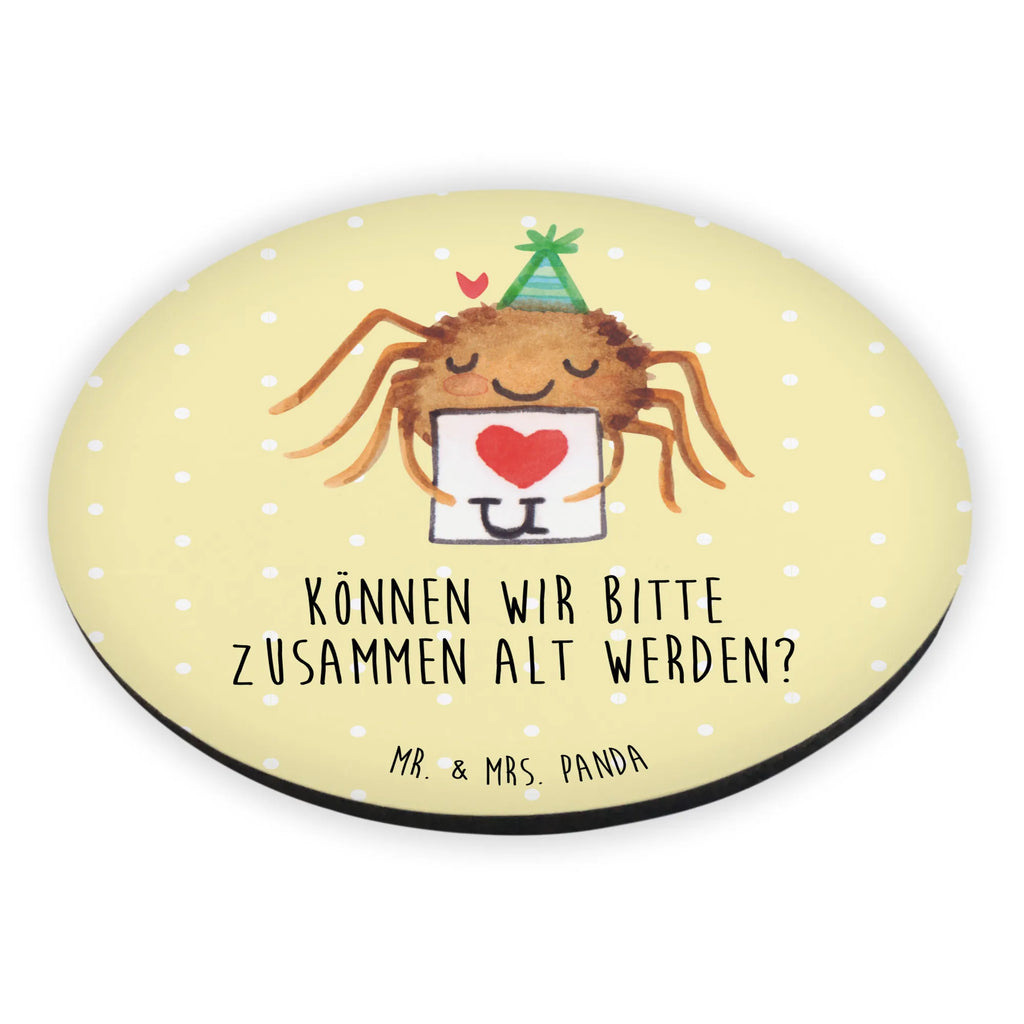 Rund Magnet Spinne Agathe Brief magnete, rundmagnet, Kühlschrankmagnet, kühlschrankmagnete, Spinne Agathe, Spinne, Agathe, Videos, Merchandise, Verliebt, Treuebeweis, Ich Liebe Dich, Treuetest, Heiratsantrag, Liebesbeweis, Liebesgeschenk, Liebespaar