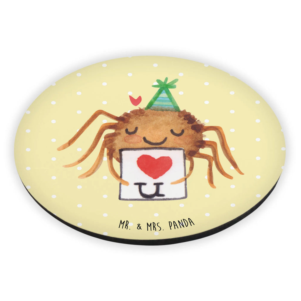Rund Magnet Spinne Agathe Brief magnete, rundmagnet, Kühlschrankmagnet, kühlschrankmagnete, Spinne Agathe, Spinne, Agathe, Videos, Merchandise, Verliebt, Treuebeweis, Ich Liebe Dich, Treuetest, Heiratsantrag, Liebesbeweis, Liebesgeschenk, Liebespaar