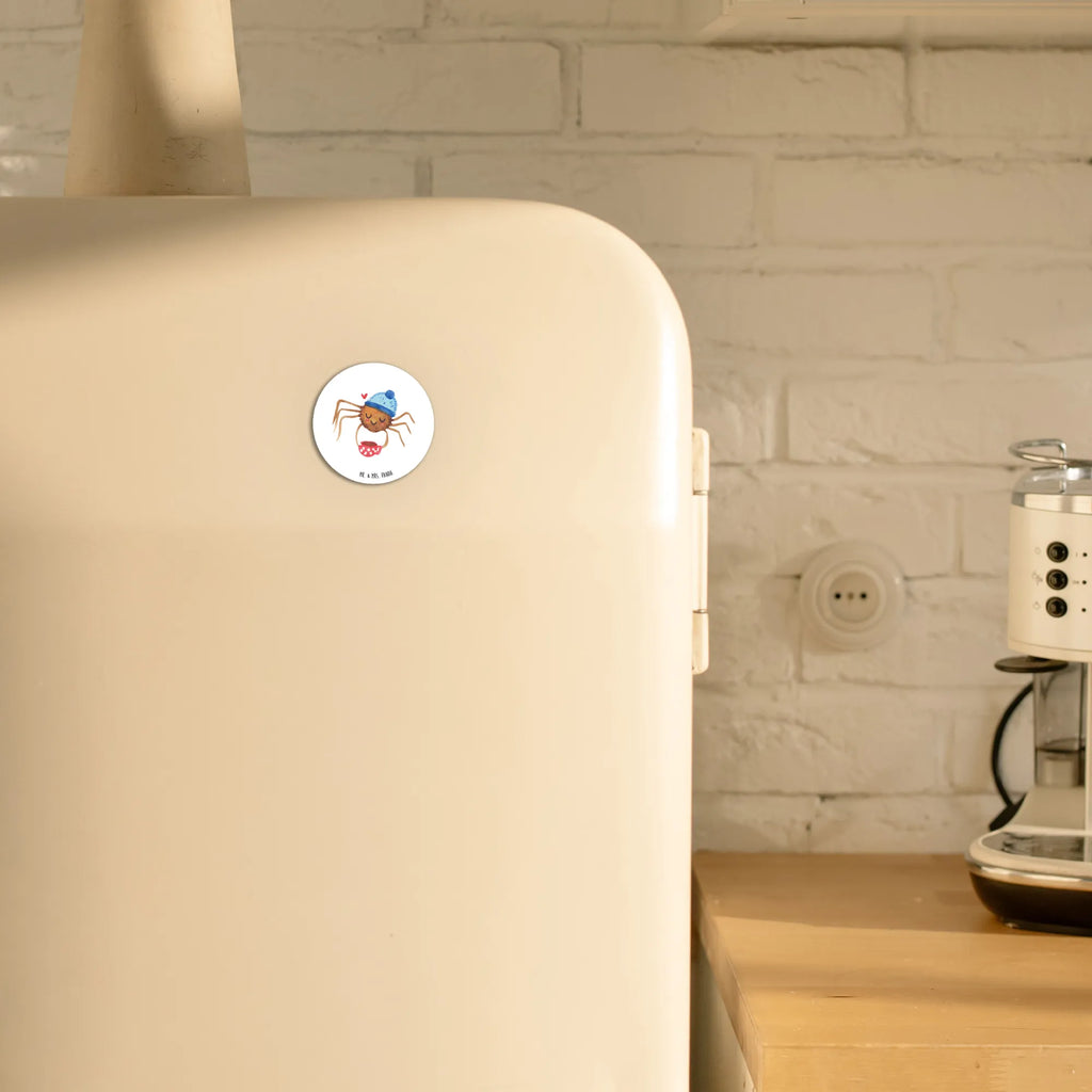 Rund Magnet Spinne Agathe Kaffee magnete, kühlschrankmagnete, Kühlschrankmagnet, rundmagnet, Spinne Agathe, Spinne, Agathe, Videos, Merchandise, Lebensweisheiten, Morgen, Kaffee, Morgenmuffel, Weiser Spruch