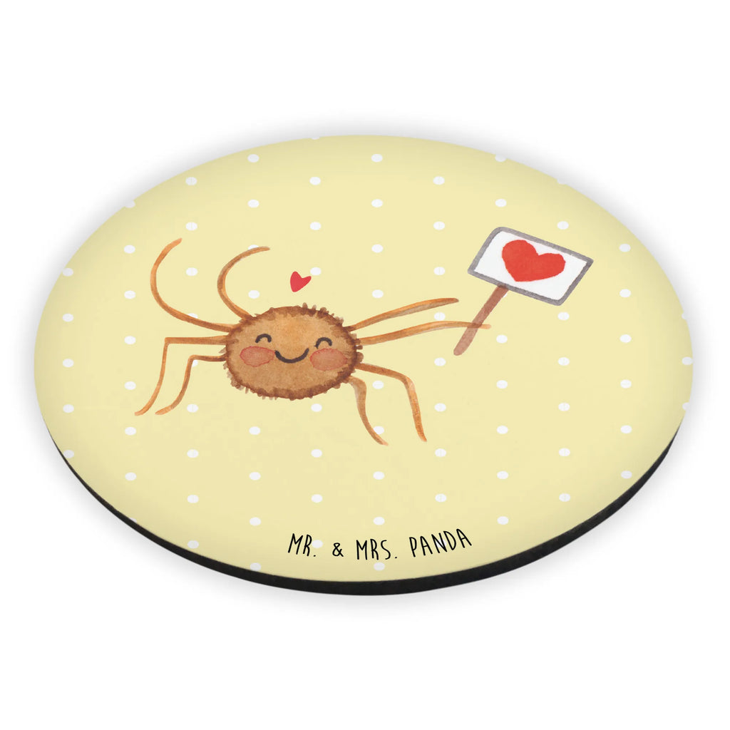 Rund Magnet Spinne Agathe Motivation Kühlschrankmagnet, kühlschrankmagnete, magnete, rundmagnet, Spinne Agathe, Spinne, Agathe, Videos, Merchandise, Liebe, Motivation, Glück, Dankeschön, Vertrauen