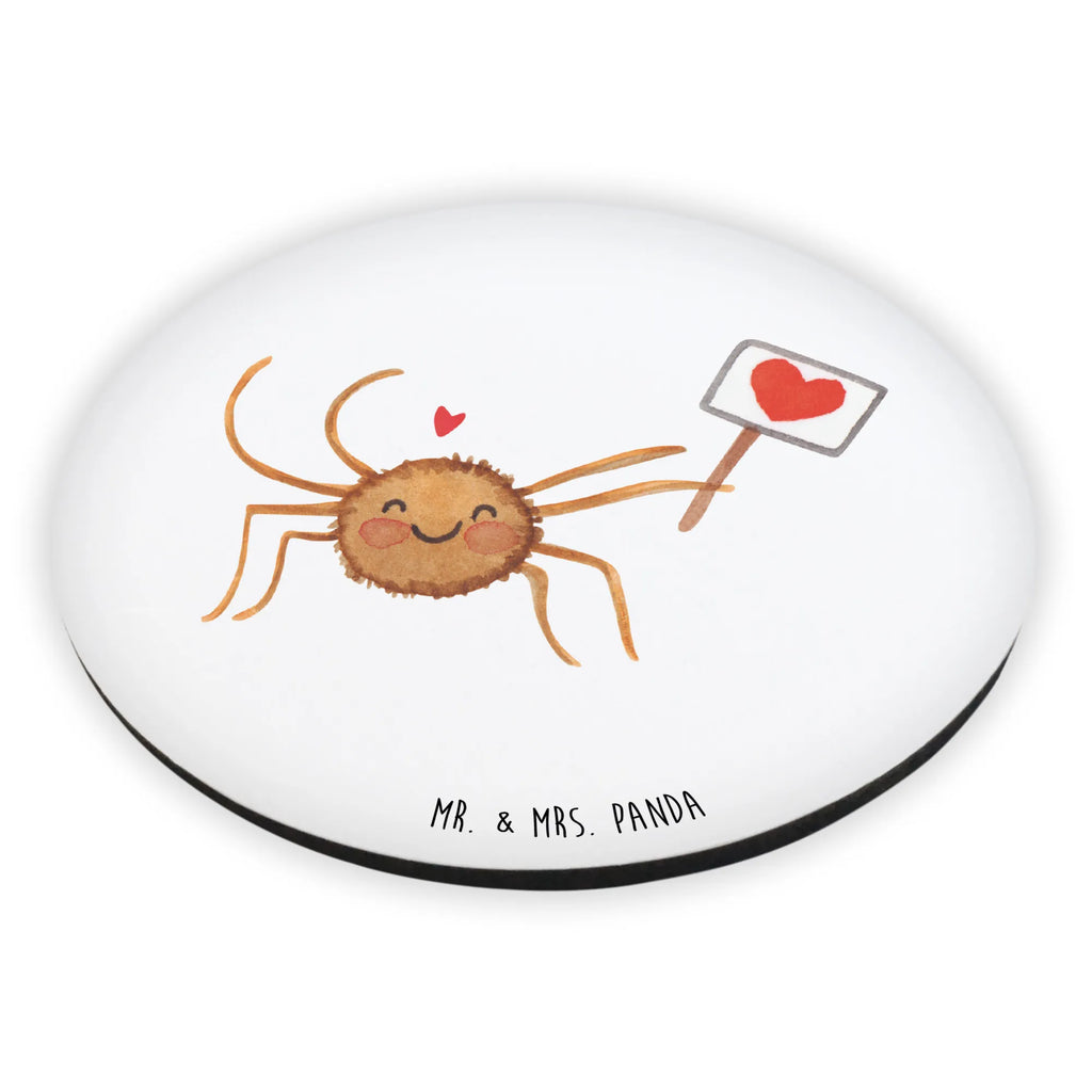 Rund Magnet Spinne Agathe Motivation Kühlschrankmagnet, kühlschrankmagnete, magnete, rundmagnet, Spinne Agathe, Spinne, Agathe, Videos, Merchandise, Liebe, Motivation, Glück, Dankeschön, Vertrauen