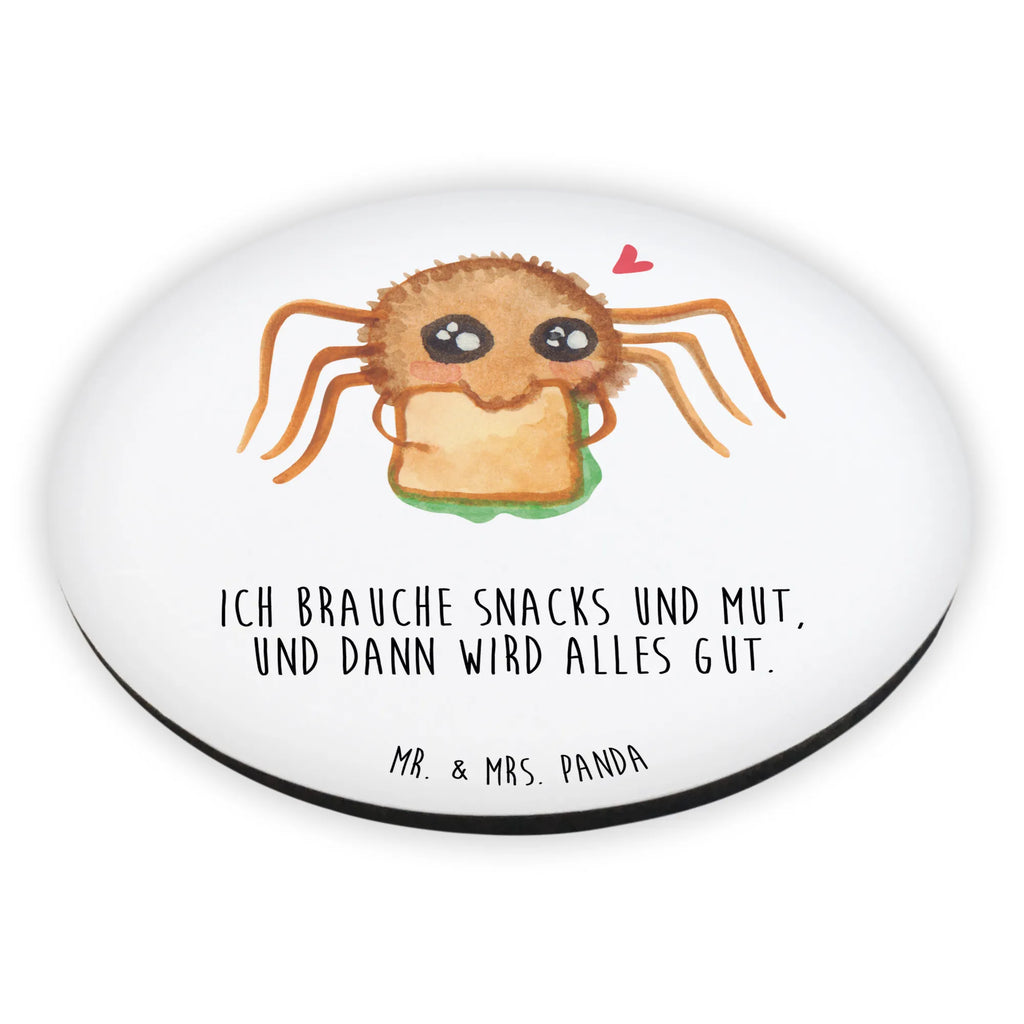 Rund Magnet Spinne Agathe Sandwich Whiteboard Magnet, Kühlschrankmagnet, Dekomagnet, Souvenir Magnet, Motivmagnete, Kühlschrank Dekoration, Notiz Magnet, Pinnwandmagnet, Spinne Agathe, Spinne, Agathe, Videos, Merchandise, Glück, Verfressen, Lebensfreude, Hungrig, Hunger, Alles wird gut, Mut