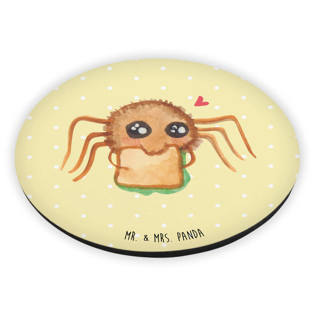 Rund Magnet Spinne Agathe Sandwich Whiteboard Magnet, Kühlschrankmagnet, Dekomagnet, Souvenir Magnet, Motivmagnete, Kühlschrank Dekoration, Notiz Magnet, Pinnwandmagnet, Spinne Agathe, Spinne, Agathe, Videos, Merchandise, Glück, Verfressen, Lebensfreude, Hungrig, Hunger, Alles wird gut, Mut
