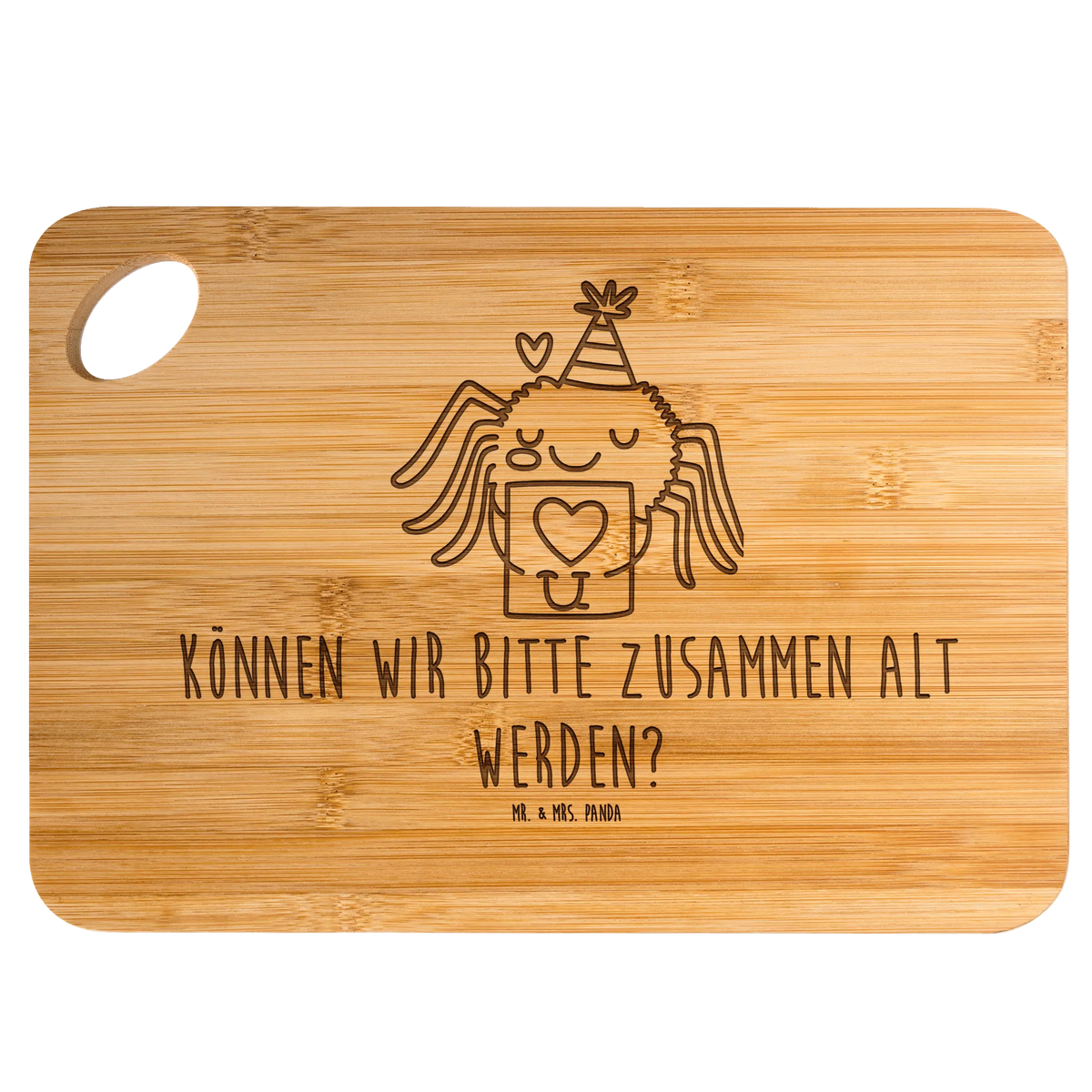Bamboo chopping board Spider Agathe Letter Spider Agathe, Spider