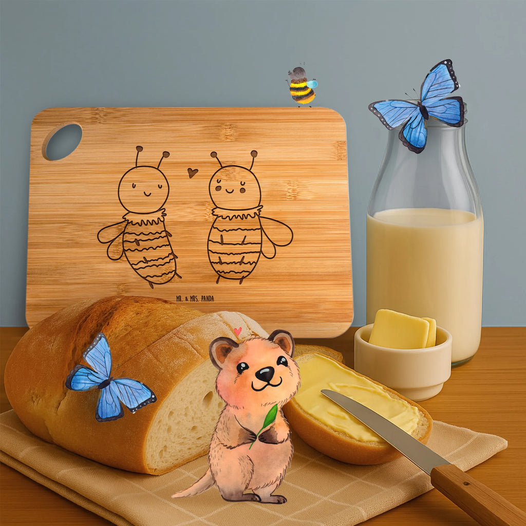 Bambus - deska do krojenia pszczoła zakochany Biedronka, Os, Trzmiel