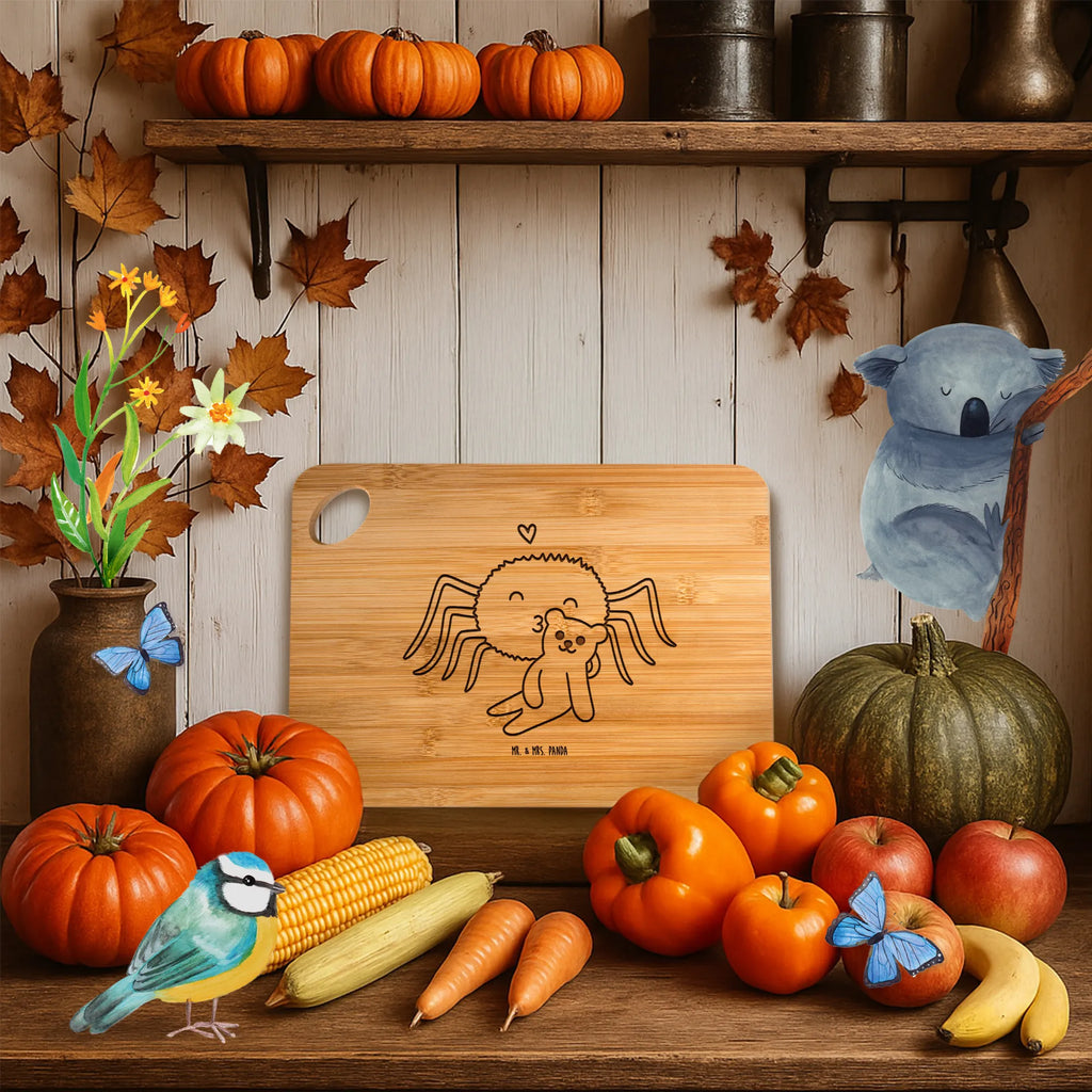 Bamboo chopping board Spider Agathe Teddy Brett, Holzbrettchen, Hackbrett, Küchenbrett, Frühstücksbrett, Servierbrett, Schneidebrett, Holzbrett, Spinne Agathe, Spinne, Agathe, Videos, Merchandise, Treue, Miteinander, Teddy, Verliebt, Liebesbeweis, Dankeschön, Freundschaft, Liebesgeschenk