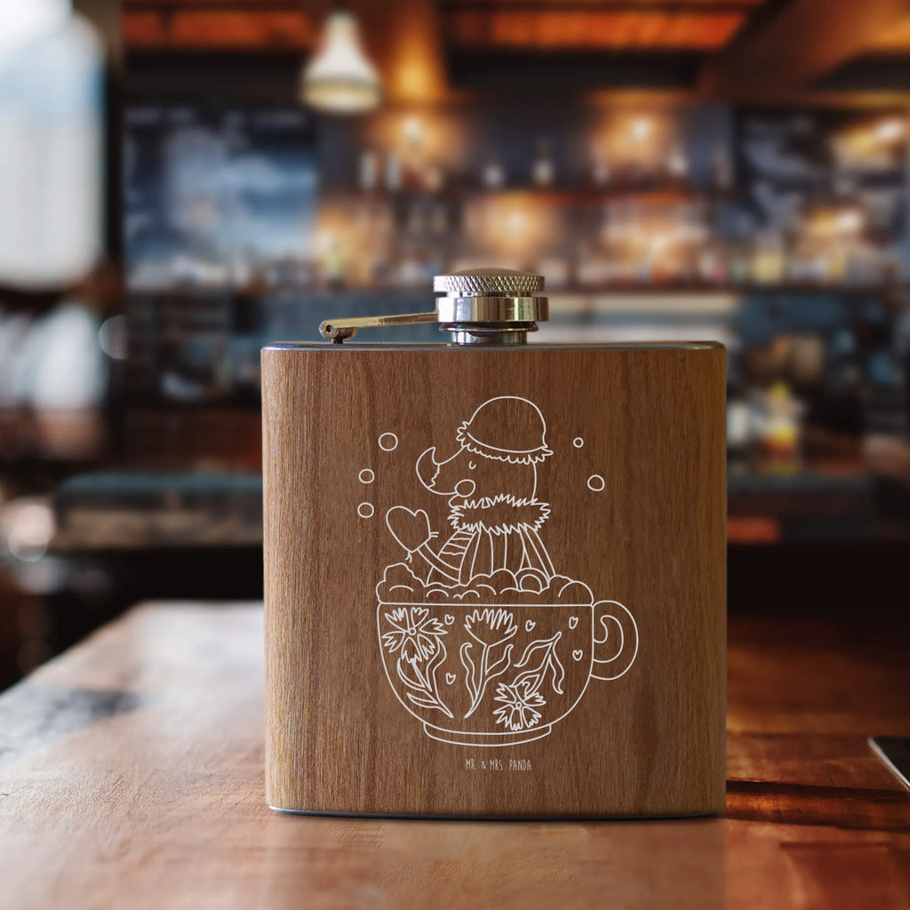 Hipflask Moth foam bath small animals, cute, funny, cute animal motives, hand drawn, small world, funny sayings, good mood, happy, gifts, gift ideas, special gifts, animal lover, card, bathroom, Moth, WC, bathing, goals, cup, bubble bath, dreaming, time management, bathroom decoration, dreamy, bath