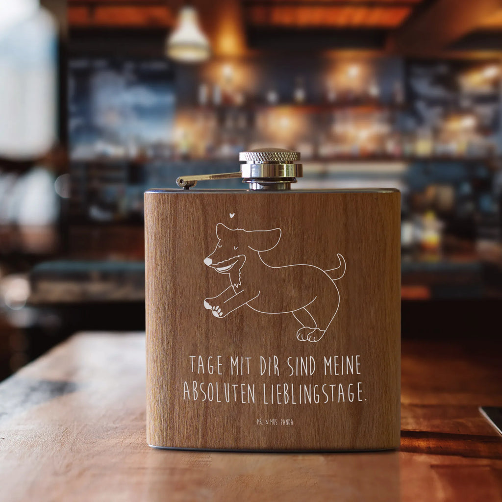 Hipflask Dog dachshund dog, mutt, hound, woof, dog mama, dog breed, love dogs, love for dogs, dog decorative items, bag with dog print, funny gifts for dog owners, what do you give a dog lover, Christmas gifts for dogs, gifts for dogs, dog sayings, happy dog, dogs, basset hound, dachshund
