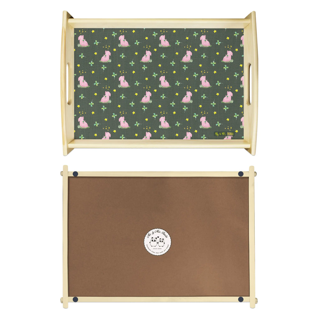 Serviertablett Schwein Glück Muster Serviertablett, Dekotablett, Frühstückstablett, Tablett, Küchentablett, Holztablett, Tiermotive, Gute Laune, lustige Sprüche, Tiere, Glücksschwein. Glück, Sterne, Träume, Schwein, Glücksbringer, Motivation, Schweinchen, Ziele, Sernchen