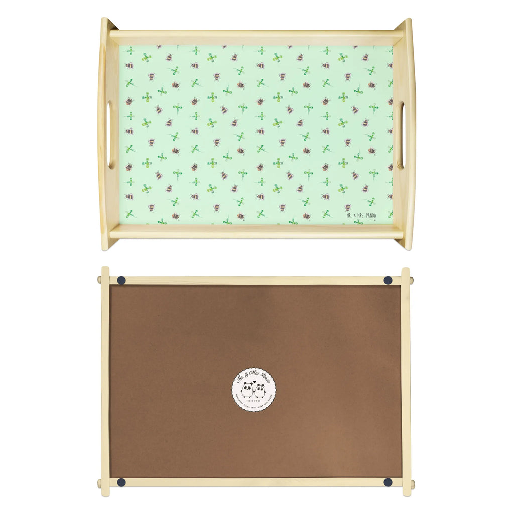 Serving tray bumblebees shamrock breakfast tray, tray, serving tray, wooden tray, kitchen tray, small animals, cute, funny, cute animal motives, hand drawn, small world, funny sayings, good mood, happy, gifts, gift ideas, special gifts, animal lover, card, be happy, bumblebee, saying beautiful, saying positive, saying happy, bee, bee decoration, become happy