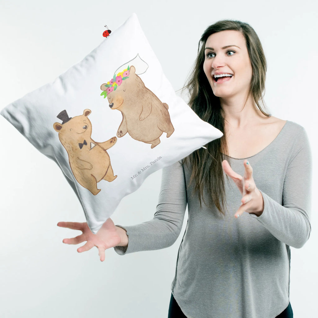 40x40 Kissen Bären Heirat Kissenbezug 40x40, Sofakissen, Kissen 40x40 Waschbar, Sofakissen 40x40, Zierkissen, sofakissen, Kopfkissen 40x40, Motivkissen, Kissen, Kissenhülle 40x40, Kissen 40x40, Dekokissen, Dekokissen Sofa, Kopfkissen, Kissenbezüge, Kissenhülle, Dekokissen 40x40, Couchkissen, sitzkissen, Hochzeit, Hochzeitsgeschenk, Ehe, Hochzeitsfeier, Trauung, Trauungsgeschenk, Hochzeitskarte, Verlobungsfeier, Verlobungsgeschenk, Hochzeitsgeschenkideen, Hochzeitsgeschenke für Brautpaar, Hochzeitstag, Geschenk zur Hochzeit