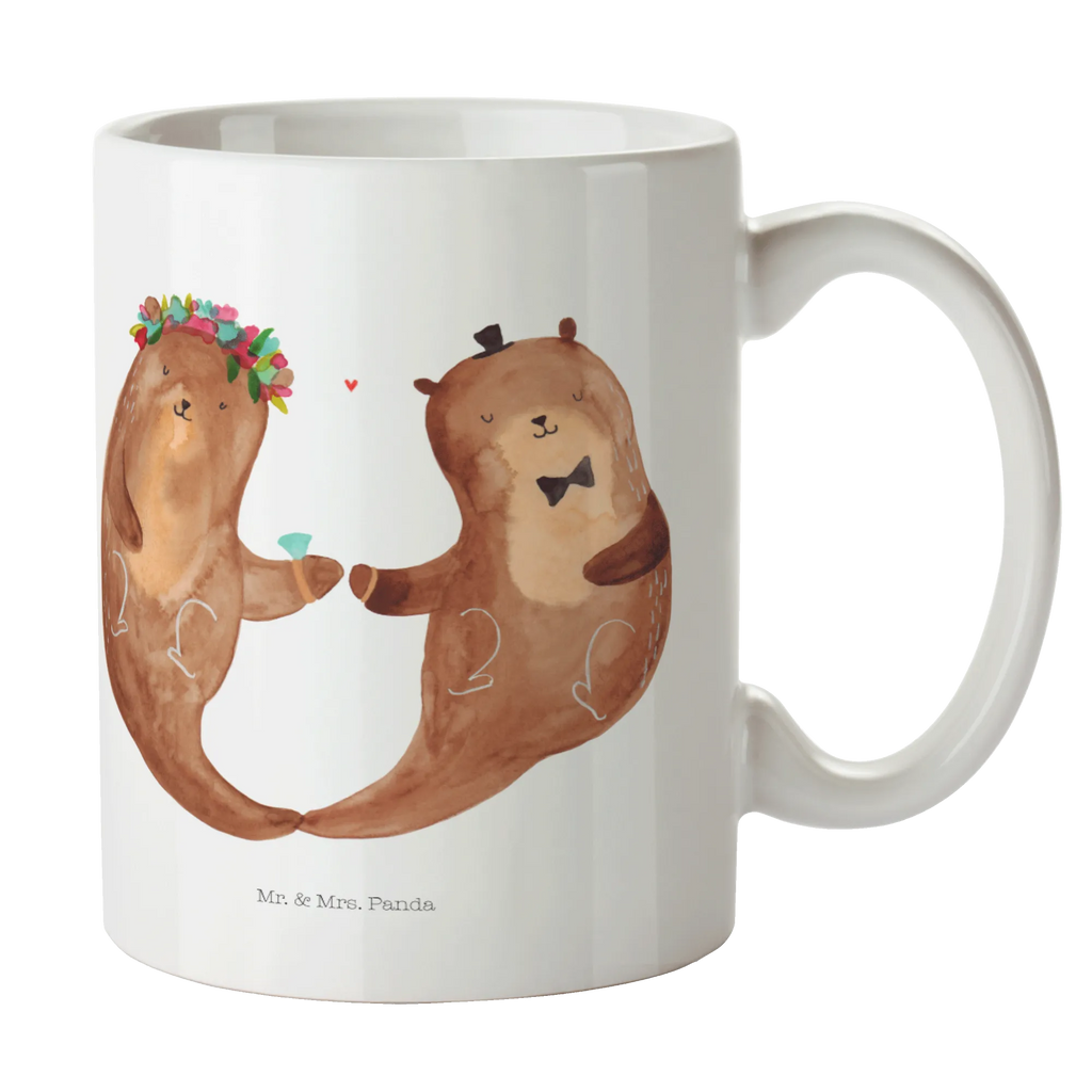 Tasse Hochzeit Otter Tasse, Bürotasse, Porzellantasse, Tasse mit Motiven, Kaffeetasse, Teetasse, Keramiktasse, Geschenktasse, Tasse mit Zitaten, Hochzeit, Hochzeitsgeschenk, Ehe, Hochzeitsfeier, Trauung, Trauungsgeschenk, Hochzeitskarte, Verlobungsfeier, Verlobungsgeschenk, Hochzeitsgeschenkideen, Hochzeitsgeschenke für Brautpaar, Hochzeitstag, Geschenk zur Hochzeit