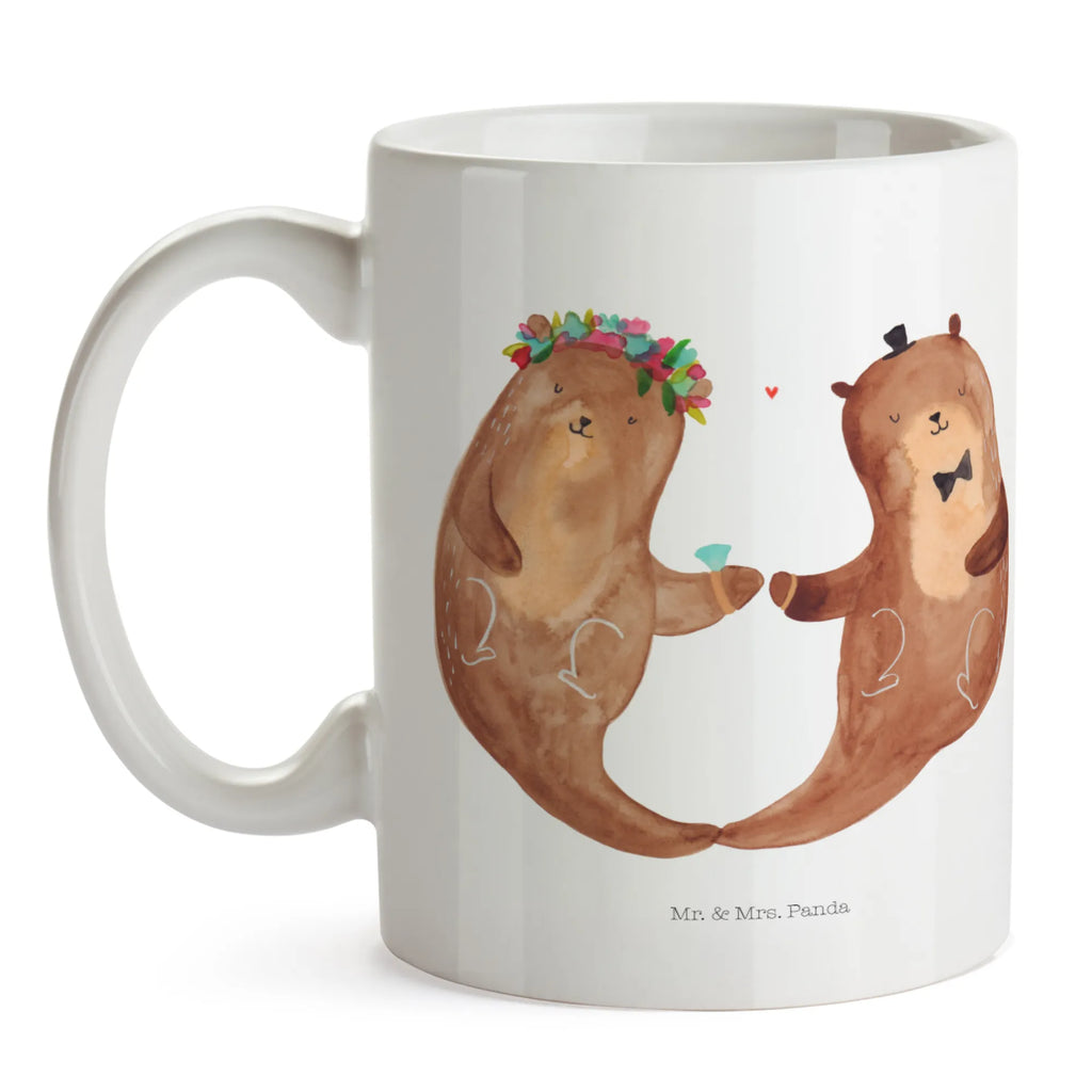 Tasse Hochzeit Otter Tasse, Bürotasse, Porzellantasse, Tasse mit Motiven, Kaffeetasse, Teetasse, Keramiktasse, Geschenktasse, Tasse mit Zitaten, Hochzeit, Hochzeitsgeschenk, Ehe, Hochzeitsfeier, Trauung, Trauungsgeschenk, Hochzeitskarte, Verlobungsfeier, Verlobungsgeschenk, Hochzeitsgeschenkideen, Hochzeitsgeschenke für Brautpaar, Hochzeitstag, Geschenk zur Hochzeit