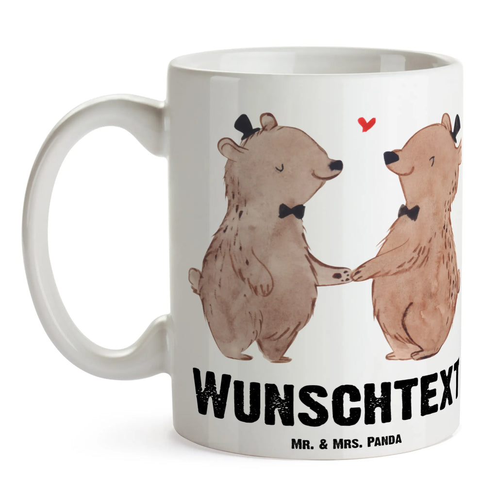 Spersonalizowany kubek niedźwiedzie Duma gejów Wesele, prezent weselny, małżeństwo, przyjęcie weselne, ceremonia, prezent z ceremonii, karta weselna, przyjęcie zaręczynowe, prezent z zaręczyn, pomysły na prezenty weselne, prezenty weselne dla pary młodej