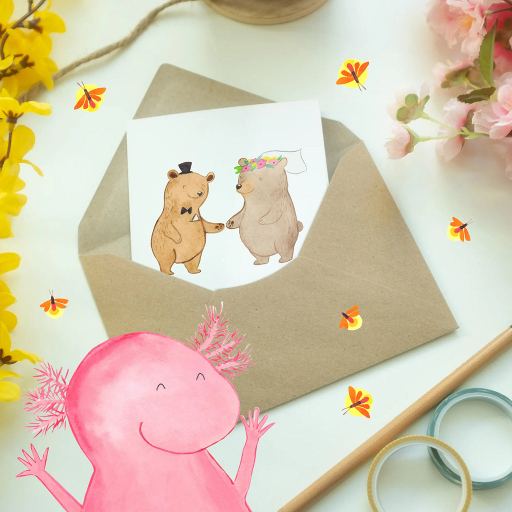Personalisierte Grußkarte Bären Heirat Grußkarte selber drucken, Grußkarte mit Namen, Grußkarten personalisiert, Grußkarte mit persönlichen Nachrichten, Personalisierte Glückwunschkarte, Personalisierte Grußkarte, Personalisierte Einladungskarte, Grußkarte selbst gestalten, Grußkarte als Geldgeschenk, Personalisierte Geburtstagskarte, Personalisiertere Klappkarte, Personalisierte Hochzeitskarte, Personalisierte Karte, Hochzeit, Hochzeitsgeschenk, Ehe, Hochzeitsfeier, Trauung, Trauungsgeschenk, Hochzeitskarte, Verlobungsfeier, Verlobungsgeschenk, Hochzeitsgeschenkideen, Hochzeitsgeschenke für Brautpaar, Hochzeitstag, Geschenk zur Hochzeit