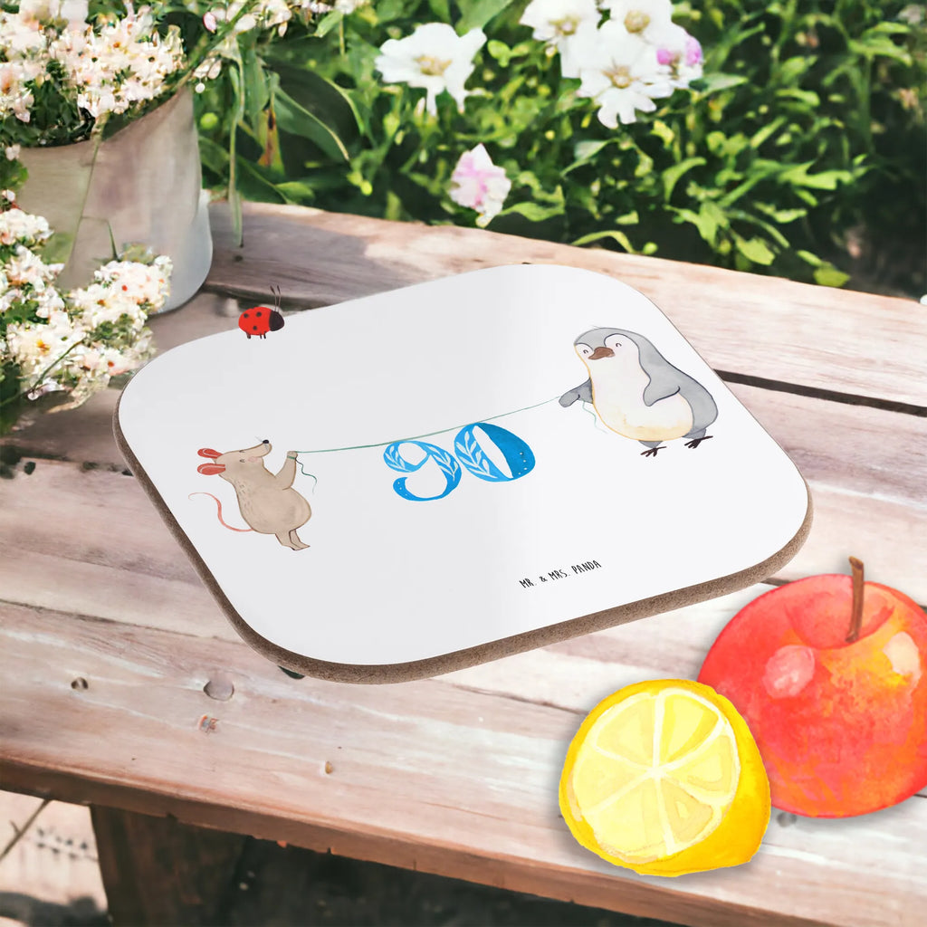 Quadratische Untersetzer 90. Geburtstag Maus Pinguin Untersetzer aus Holz, Untersetzer Gläser, Korkuntersetzer, Tassen Untersetzer, Bierdeckel, Untersetzer Design, Untersetzer für Gläser, Holzuntersetzer, Untersetzer Holz, Glasuntersetzer, Untersetzer, Getränkeuntersetzer, Geburtstag, Geburtstagsgeschenk, Geschenk, Torte, Feiern, Kuchen, Party