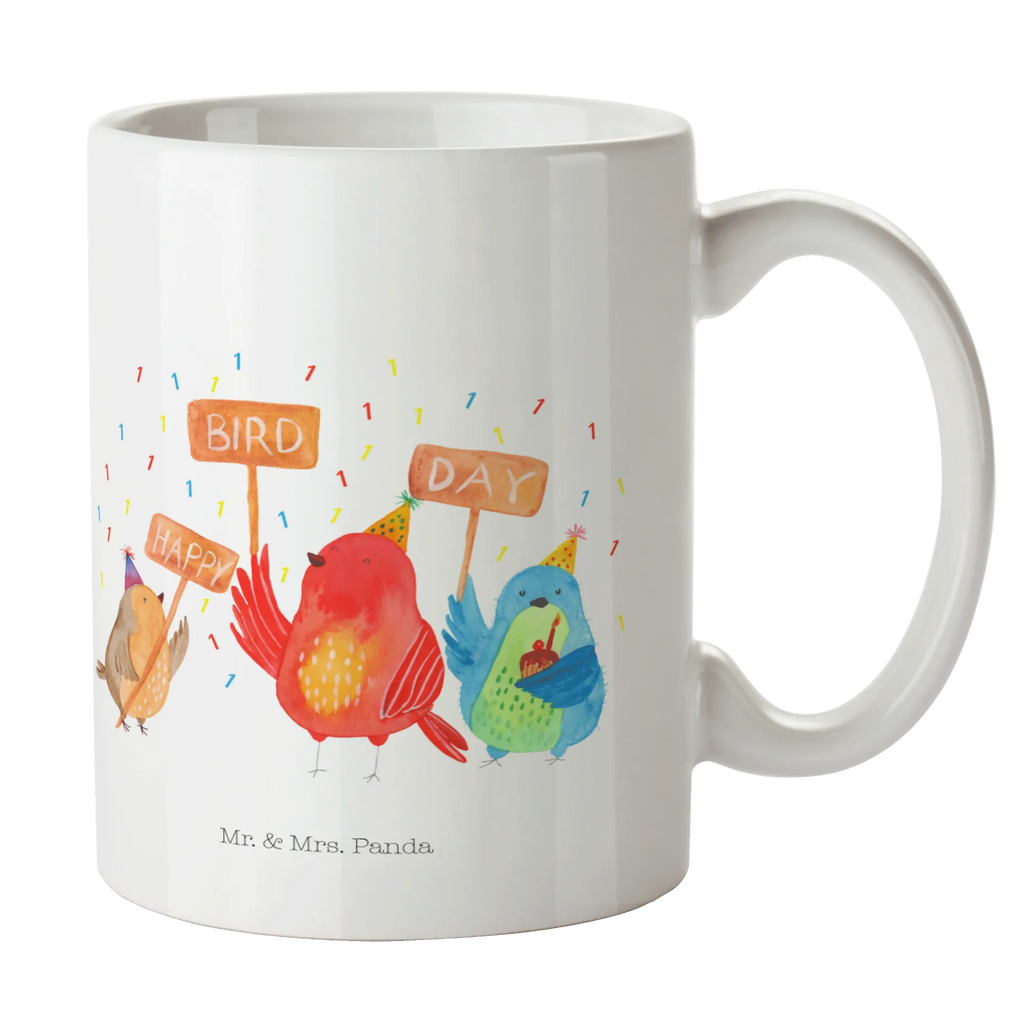 Tasse 1. Geburtstag Happy Bird Day Tasse, Kaffeetasse, Teetasse, Becher, Kaffeebecher, Teebecher, Keramiktasse, Porzellantasse, Büro Tasse, Geschenk Tasse, Tasse Sprüche, Tasse Motive, Kaffeetassen, Tasse bedrucken, Designer Tasse, Cappuccino Tassen, Schöne Teetassen, Geburtstag, Geburtstagsgeschenk, Geschenk, zum, Party, Feier, schenken, für