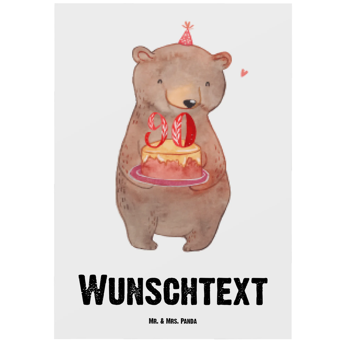 Personalised postcard bear cake 90th birthday Birthday, celebration, party, birthday party, friends, family, birthday wish, birthday present, birthday cards, 18th birthday, 30th birthday, 40th, 50th, 60th, 70th, 80th, 90th, 90th., gift ideas, gifts for girlfriend, boyfriend, mom, dad, brother, sister, congratulations, funny, sayings, 1 year, money gifts, guest gifts, gifts online, gift basket, special gifts, unusual gifts, extraordinary gifts, gift package, original gifts, gift items, special birthday gifts, present, cake, birthday