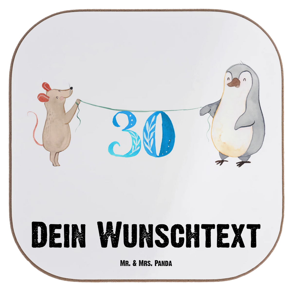 Personalised coaster 30th birthday mouse penguin Birthday, celebration, party, birthday party, friends, family, birthday wish, birthday present, birthday cards, 18th birthday, 30th birthday, 40th, 50th, 60th, 70th, 80th, 90th, 90th., gift ideas, gifts for girlfriend, boyfriend, mom, dad, brother, sister, congratulations, funny, sayings, 1 year, money gifts, guest gifts, gifts online, gift basket, special gifts, unusual gifts, extraordinary gifts, gift package, original gifts, gift items, special birthday gifts, cake, birthday, present
