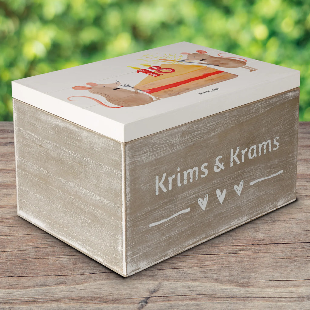 Holzkiste 18. Geburtstag Mäuse Kuchen Erinnerungsbox, Schatulle, Truhe, Kiste, Schatzkiste, Geschenkbox, XXL, Holzkiste, Geschenkdose, Erinnerungskiste, Dekokiste, Aufbewahrungsbox, Geburtstag, Geburtstagsgeschenk, Geschenk, Geburtstage, Maus, Geburtstagsfeier, Happy Birthday
