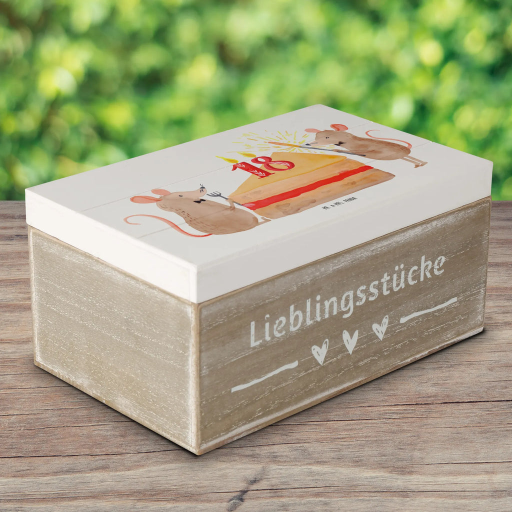 Holzkiste 18. Geburtstag Mäuse Kuchen Erinnerungsbox, Schatulle, Truhe, Kiste, Schatzkiste, Geschenkbox, XXL, Holzkiste, Geschenkdose, Erinnerungskiste, Dekokiste, Aufbewahrungsbox, Geburtstag, Geburtstagsgeschenk, Geschenk, Geburtstage, Maus, Geburtstagsfeier, Happy Birthday