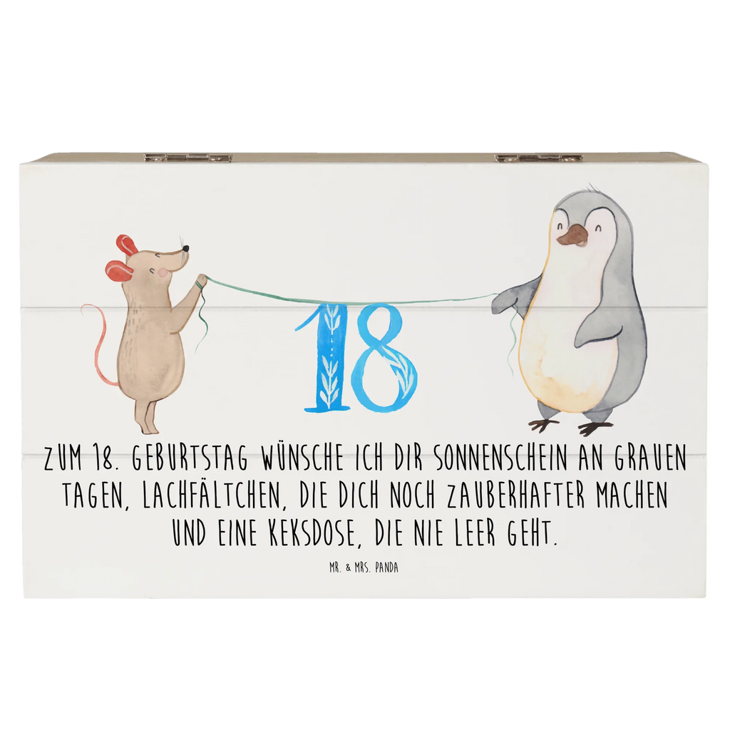 Holzkiste 18. Geburtstag Maus Pinguin Holz Aufbewahrungsbox, Holzboxen, Aufbewahrungsbox aus Holz, Holztruhe, kiste holz, Aufbewahrungsbox, Box aus Holz, Holzkiste, holztruhen, Aufbewahrungsbox Holz, Holzkiste mit Deckel, Holzbox mit Deckel, aufbewahrungskiste mit deckel, Schatulle, holzkästchen, holzschatulle, Holzbox, Aufbewahrungskiste, truhe holz, Holzkisten, box holz, aufbewahrungstruhe, holzschachtel, aufbewahrungskisten, aufbewahrungsboxen, Geburtstagsgeschenk, Geburtstag, Geschenk, Torte, Party, Kuchen, Feiern