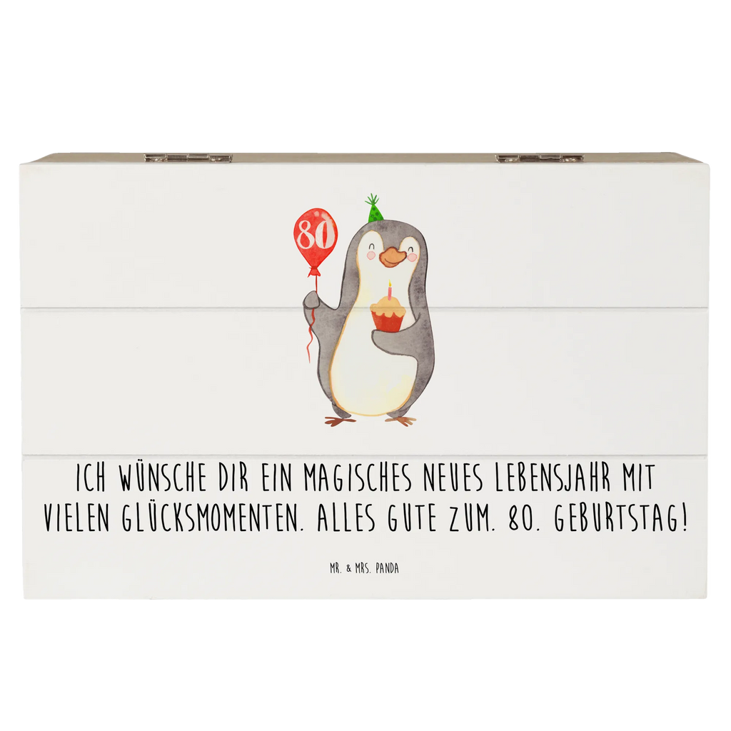 Holzkiste 80. Geburtstag Pinguin Luftballon Holztruhe, Holzbox, box holz, kiste holz, holzschatulle, aufbewahrungstruhe, Aufbewahrungskiste, Holzbox mit Deckel, aufbewahrungskiste mit deckel, Holzkiste mit Deckel, holzschachtel, Schatulle, Holz Aufbewahrungsbox, Holzkisten, Aufbewahrungsbox aus Holz, truhe holz, Holzboxen, Holzkiste, Aufbewahrungsbox, aufbewahrungskisten, holzkästchen, Aufbewahrungsbox Holz, holztruhen, Box aus Holz, aufbewahrungsboxen, Geburtstag, Geburtstagsgeschenk, Geschenk, Geburtstage, Pinguin, Happy Birthday, Geburtstagsfeier