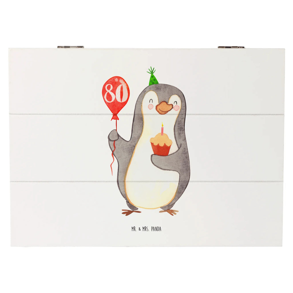 Holzkiste 80. Geburtstag Pinguin Luftballon Holztruhe, Holzbox, box holz, kiste holz, holzschatulle, aufbewahrungstruhe, Aufbewahrungskiste, Holzbox mit Deckel, aufbewahrungskiste mit deckel, Holzkiste mit Deckel, holzschachtel, Schatulle, Holz Aufbewahrungsbox, Holzkisten, Aufbewahrungsbox aus Holz, truhe holz, Holzboxen, Holzkiste, Aufbewahrungsbox, aufbewahrungskisten, holzkästchen, Aufbewahrungsbox Holz, holztruhen, Box aus Holz, aufbewahrungsboxen, Geburtstag, Geburtstagsgeschenk, Geschenk, Geburtstage, Pinguin, Happy Birthday, Geburtstagsfeier