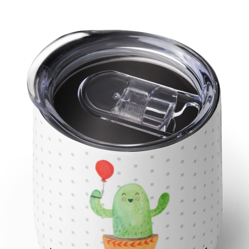 Spersonalizowany kubek do wina Kaktus balon Kaktus, Kaktusy