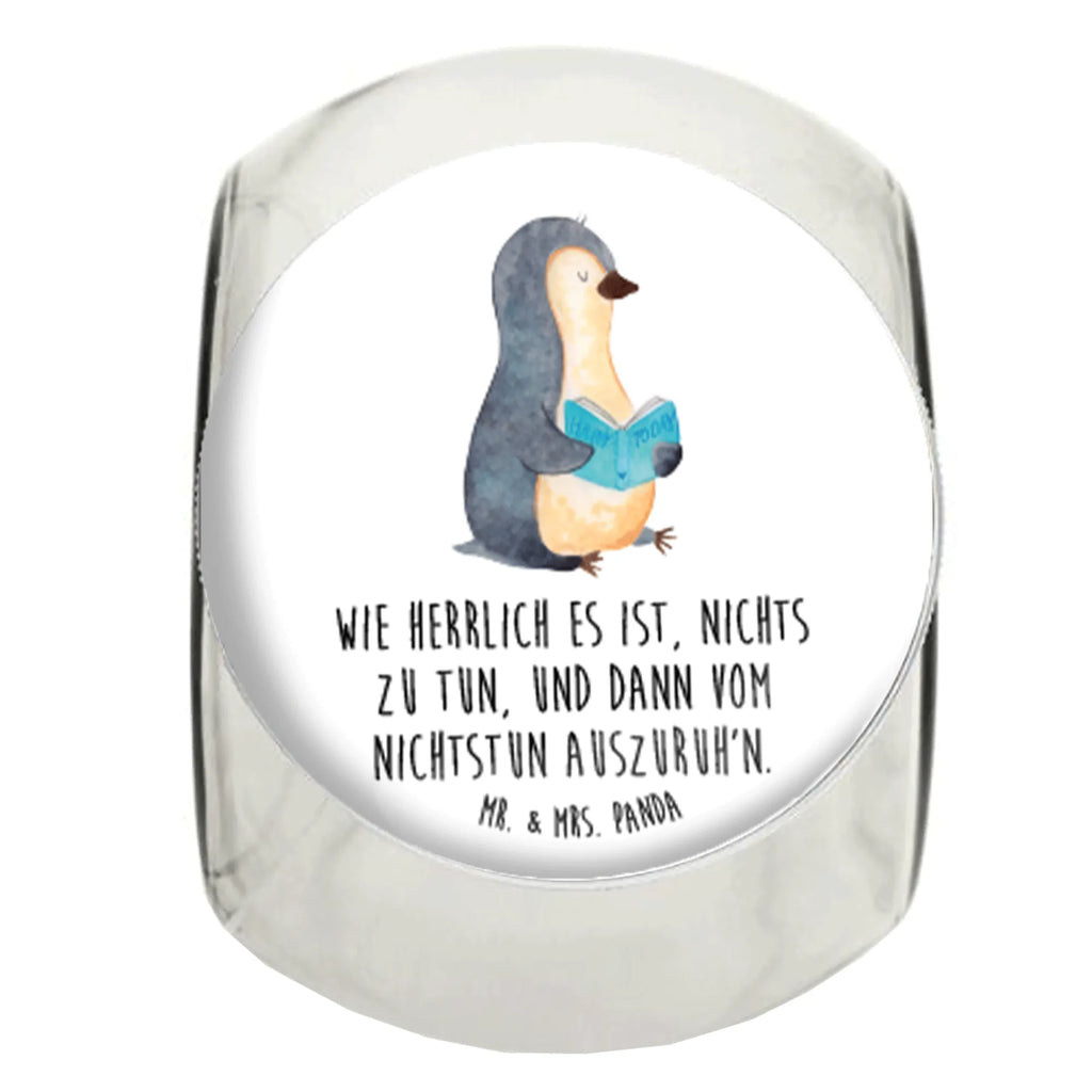 Candy Jar Penguin A book Penguin, North Pole, Winter, Penguins, vacation, penguins, reading, leisure, lazing around, bookworm, book, holidays, doing nothing