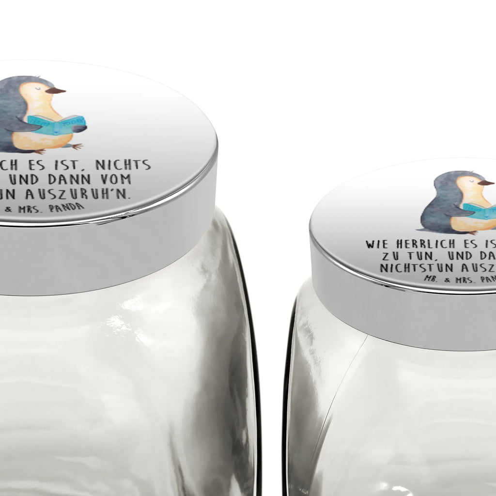 Candy Jar Penguin A book Penguin, North Pole, Winter, Penguins, vacation, penguins, reading, leisure, lazing around, bookworm, book, holidays, doing nothing