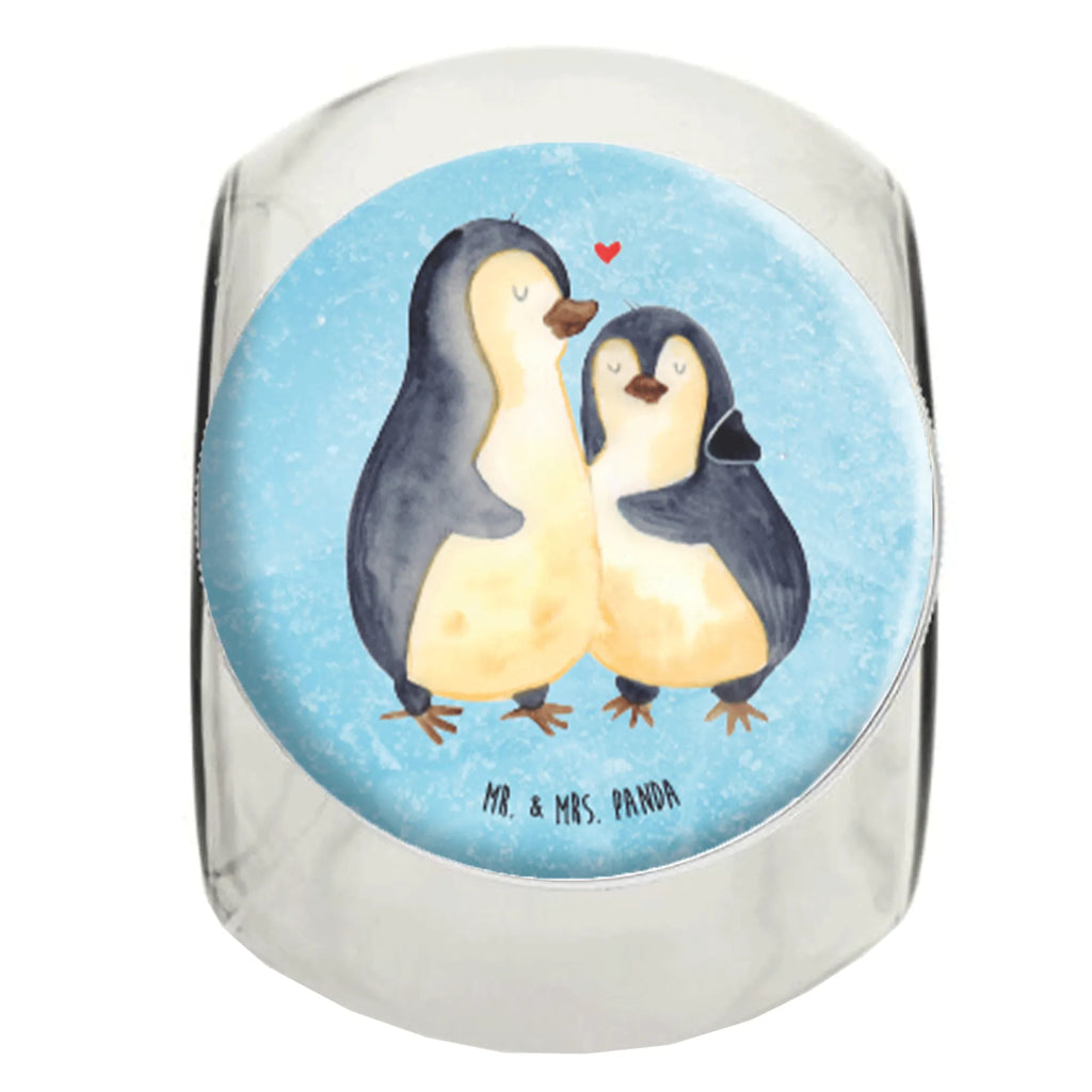 Candy Jar Penguin embrace Penguin, North Pole, Winter, Penguins, wedding gift, engagement, love gift, lovers, anniversary, penguin, wedding day, proof of love, love, wedding