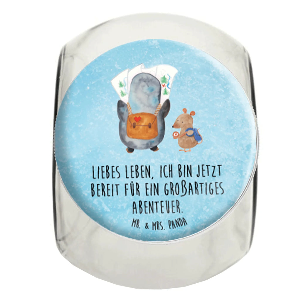 Bonbonglas Pinguin & Maus Wanderer Vorratsdose, Bonbonglas, lebensmittelbehälter glas, vorratsgläser, gewürzglas, keksdose glas, glas für müsli, Candyglas, glas mit verschluss, aufbewahrungsgläser, glasdosen, aufbewahrungsbehälter, Glasdose, bonbongläser, Vorratsdose Glas, schraubglas, Bonboniere, glas für tee, mehrzweckglas, glas für kaffee, glas mit deckel, Glas Für Bonbons, Bonbonbehälter, glasbehälter, Vorratsglas, aufbewahrungsglas, süßigkeitengläser, Naschdose, glas für gewürze, glas für süßigkeiten, Süßigkeitenglas, Naschglas, müsliglas, Vorratsbehälter, keksglas, Pinguin, Pinguine, Roadtrip, Wanderlust, Abenteuer, Ausflug, Abenteurer, Wandern