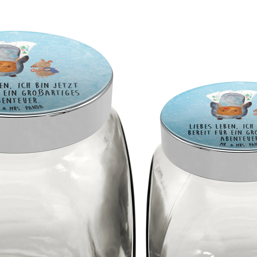 Bonbonglas Pinguin & Maus Wanderer Vorratsdose, Bonbonglas, lebensmittelbehälter glas, vorratsgläser, gewürzglas, keksdose glas, glas für müsli, Candyglas, glas mit verschluss, aufbewahrungsgläser, glasdosen, aufbewahrungsbehälter, Glasdose, bonbongläser, Vorratsdose Glas, schraubglas, Bonboniere, glas für tee, mehrzweckglas, glas für kaffee, glas mit deckel, Glas Für Bonbons, Bonbonbehälter, glasbehälter, Vorratsglas, aufbewahrungsglas, süßigkeitengläser, Naschdose, glas für gewürze, glas für süßigkeiten, Süßigkeitenglas, Naschglas, müsliglas, Vorratsbehälter, keksglas, Pinguin, Pinguine, Roadtrip, Wanderlust, Abenteuer, Ausflug, Abenteurer, Wandern