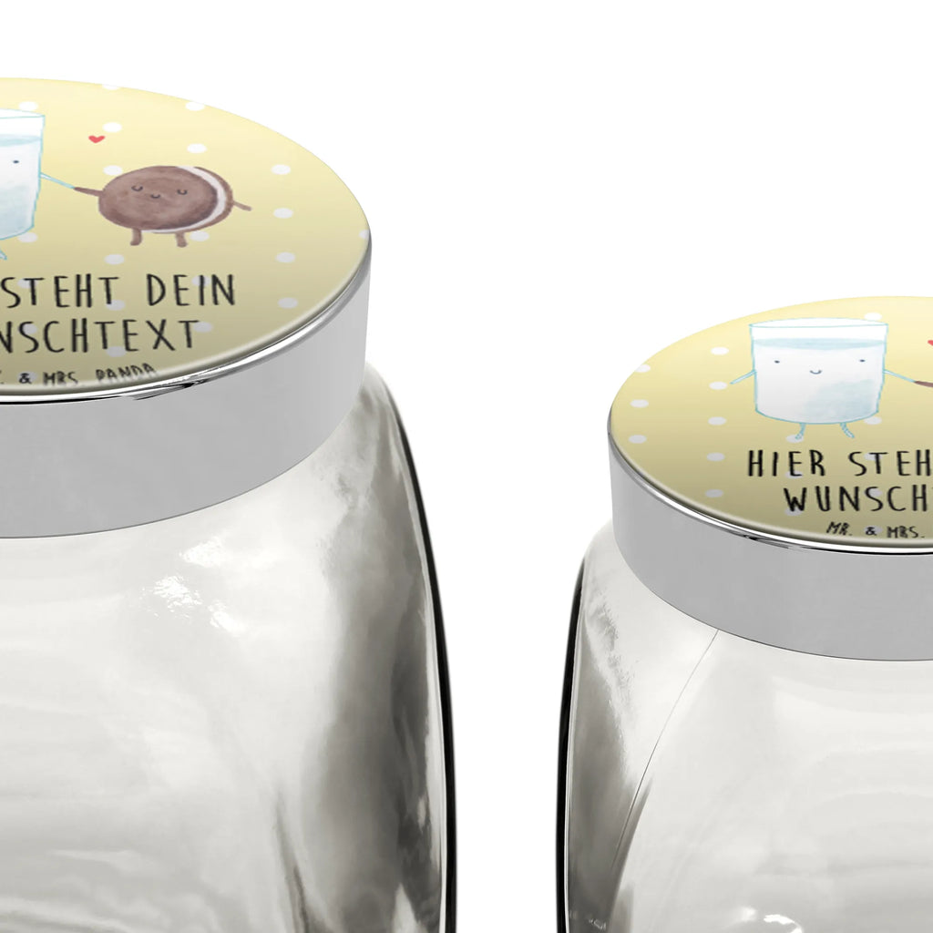 Personalized Candy Jar milk biscuit small animals, cute, funny, cute animal motives, hand drawn, small world, funny sayings, good mood, happy, gifts, gift ideas, special gifts, animal lover, card, invitation breakfast, Milk, romantic, milk, coffee, perfect couple, motif sweet, biscuit, cookies, cookie