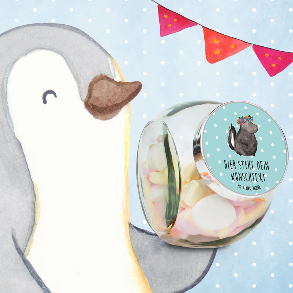 Personalisiertes Bonbonglas Stinktier Blumenmaedchen Leckerliglas Mit Wunschtext, Deko Bonbonglas Mit Gravur, Glasdose Für Bonbons Personalisiert, Vorratsglas Für Süßigkeiten Personalisiert, Bonboniere Mit Gravur, Bonbonglas Graviert, Glas Für Bonbons Mit Namen, Personalisiertes Bonbonglas, Bonbonglas Party Mit Wunschtext, Naschglas Mit Wunschtext, Bonbonglas Selbst Gestalten, Bonbonglas Küche Mit Gravur, Naschdose Mit Namen, Bonbonglas Mit Spruch, Bonbonglas Vintage Mit Wunschtext, Bonbonglas Bedruckt, Bonbonglas Mit Wunschtext, Bonbonglas Mit Namen, Bonbonglas Als Geschenk Personalisiert, Bonbonglas Für Erwachsene Personalisiert, Aufbewahrungsglas Für Süßes Mit Namen, Bonbonglas Mit Liebevollem Spruch, Bonbonglas Retro Mit Namen, Vorratsdose Für Süßigkeiten Mit Gravur, Bonbonglas Mit Deckel Und Gravur, Bonbonglas Mit Korken Und Namen, Bonbonglas Für Kinder Mit Namen, Glas Für Naschkatzen Mit Wunschtext, Geschenkglas Für Süßes Mit Wunschtext, Glasbehälter Für Naschzeug Mit Gravur, Candyglas Mit Gravur, Bonbonglas Mit Schraubdeckel Und Wunschtext, Süßigkeitenglas Mit Wunschtext, Skunk, Stinktier, Stinker, Stinki, Raubtier, Yoga, Namaste, Wildtier