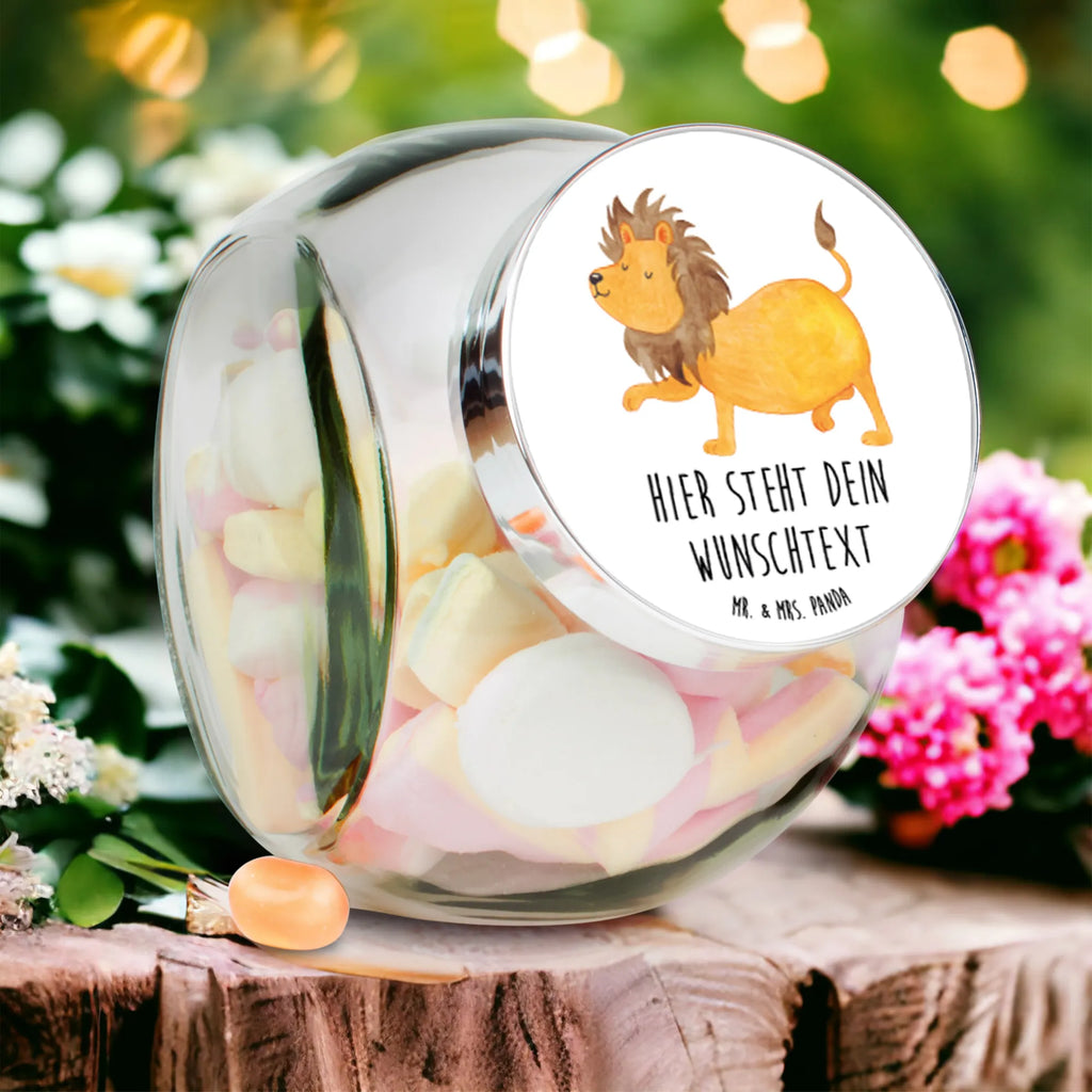 Personalized Candy Jar Star sign Lion constellations, birthdays, astrology, zodiac, date of birth, month of birth, gift july, lion gift, birthday july, lion zodiac sign, birthday august, king of animals, gift august