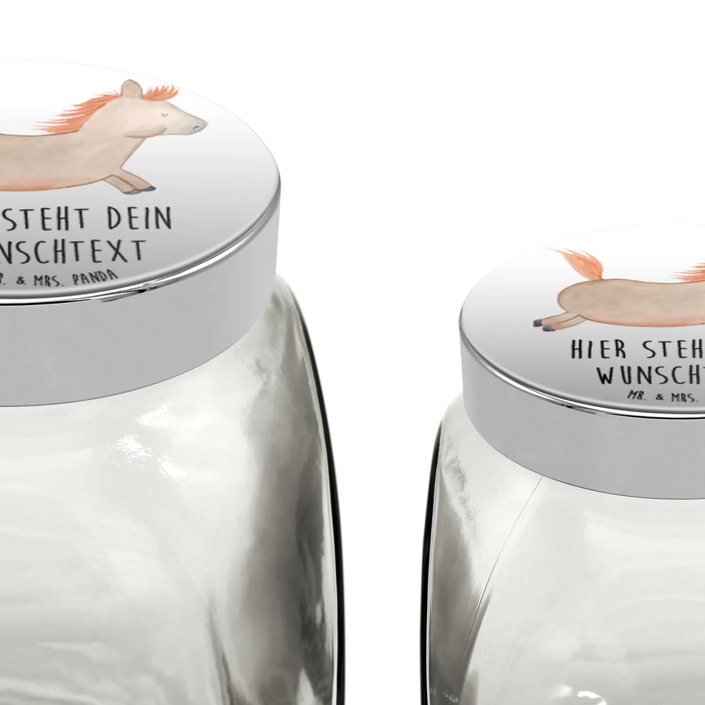 Personalized Candy Jar Horse Jump farm, farm animals, animals, pony, riding, horse owner, horse stable, stable, riding out, horse, horses