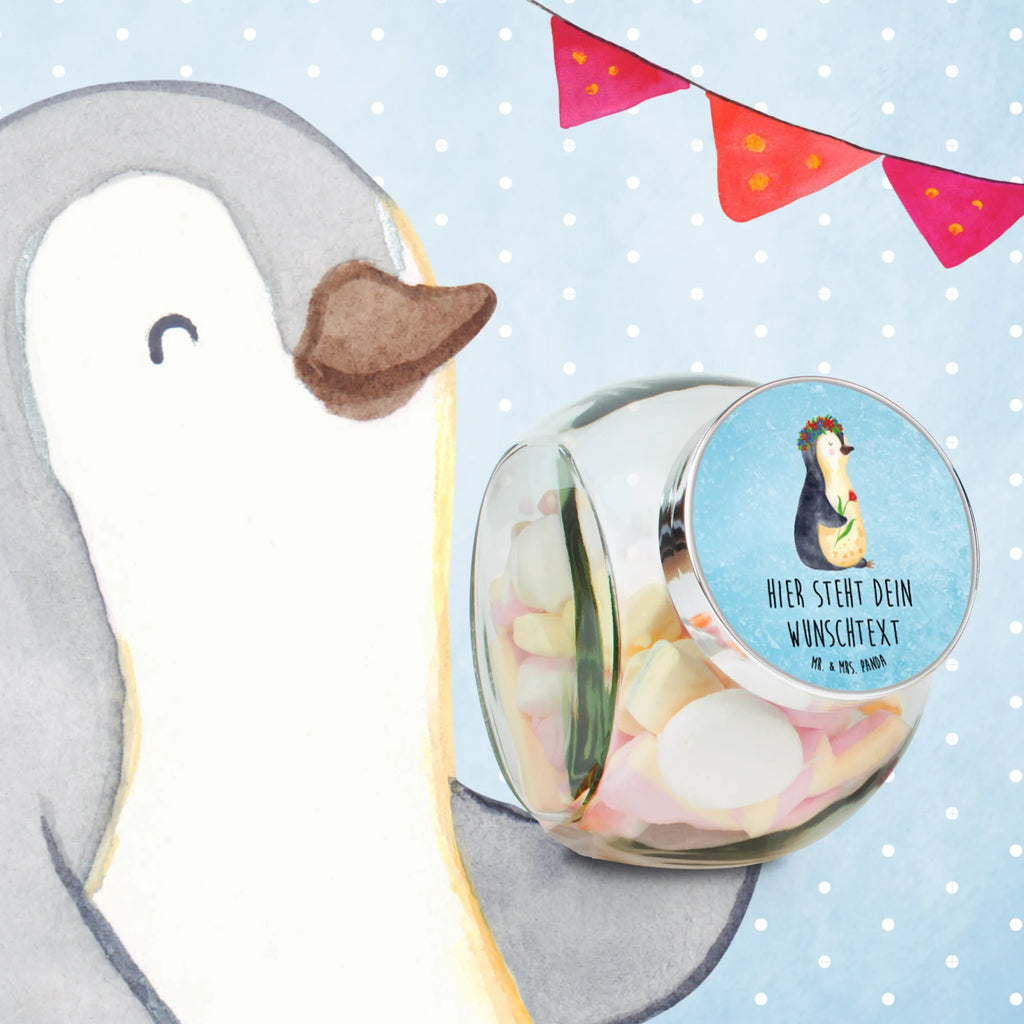 Personalisiertes Bonbonglas Pinguin Blumenkranz Aufbewahrungsglas Für Süßes Mit Namen, Bonboniere Mit Gravur, Vorratsdose Für Süßigkeiten Mit Gravur, Candyglas Mit Gravur, Glasbehälter Für Naschzeug Mit Gravur, Bonbonglas Mit Namen, Deko Bonbonglas Mit Gravur, Bonbonglas Party Mit Wunschtext, Bonbonglas Retro Mit Namen, Bonbonglas Mit Spruch, Bonbonglas Für Kinder Mit Namen, Glasdose Für Bonbons Personalisiert, Bonbonglas Mit Deckel Und Gravur, Personalisiertes Bonbonglas, Bonbonglas Selbst Gestalten, Bonbonglas Mit Wunschtext, Vorratsglas Für Süßigkeiten Personalisiert, Bonbonglas Mit Korken Und Namen, Bonbonglas Mit Liebevollem Spruch, Bonbonglas Als Geschenk Personalisiert, Bonbonglas Graviert, Bonbonglas Küche Mit Gravur, Süßigkeitenglas Mit Wunschtext, Geschenkglas Für Süßes Mit Wunschtext, Bonbonglas Vintage Mit Wunschtext, Naschglas Mit Wunschtext, Bonbonglas Bedruckt, Naschdose Mit Namen, Bonbonglas Für Erwachsene Personalisiert, Glas Für Naschkatzen Mit Wunschtext, Glas Für Bonbons Mit Namen, Bonbonglas Mit Schraubdeckel Und Wunschtext, Leckerliglas Mit Wunschtext, Pinguin, Geschenkidee, Leben, Motivation, Blumenkranz, Pinguine, Lebensziele, Ziele, Lebenslust, Universum, Wünsche, Liebeskummer