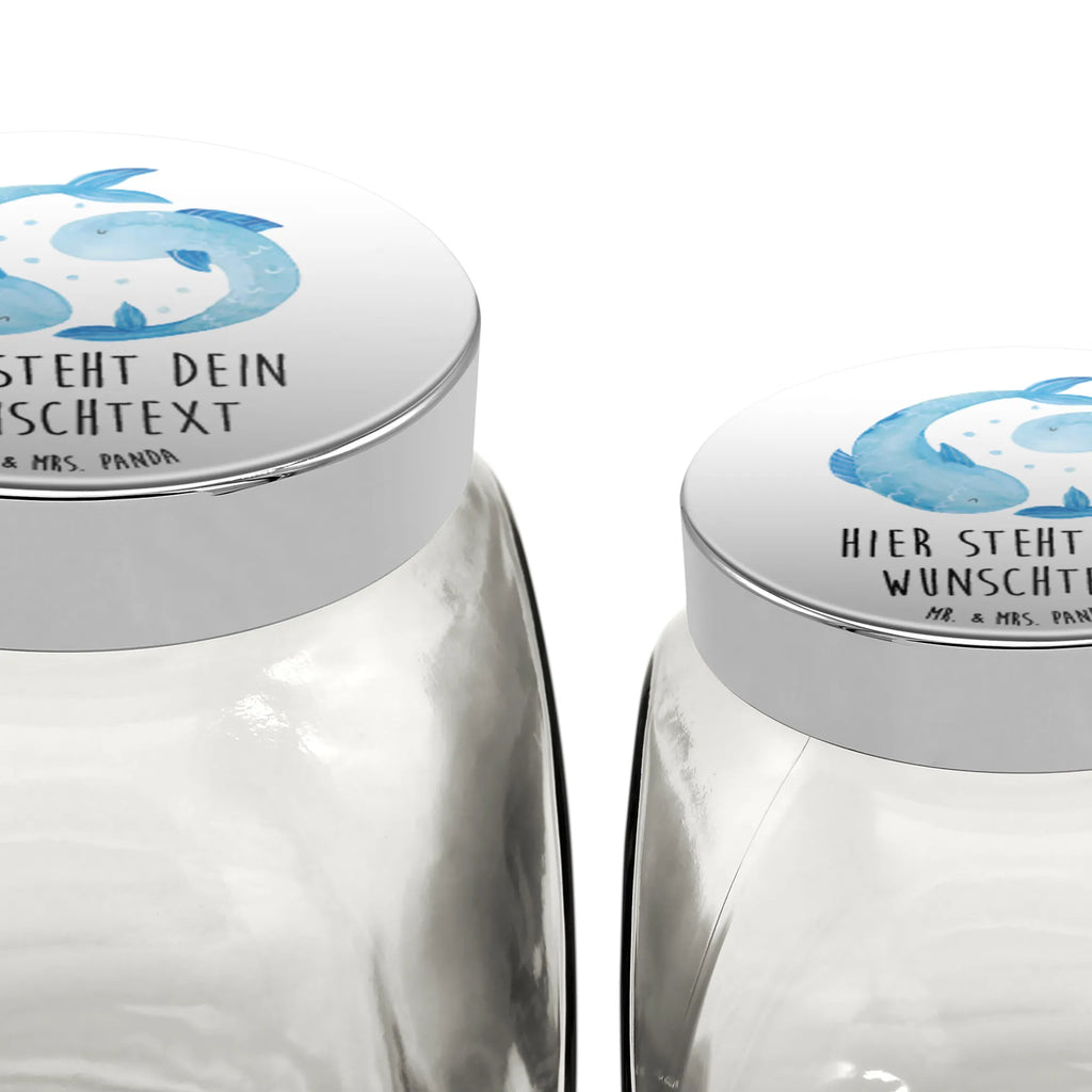 Personalized Candy Jar Star sign fish constellations, birthdays, astrology, zodiac, date of birth, month of birth, fish constellation, fish, gift february, birthday february, birthday march, gift march, fish sign, fish gift