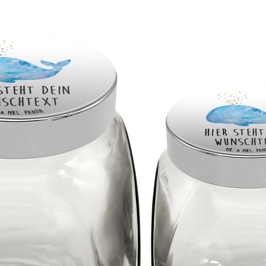 Personalized Candy Jar whale confetti Seafood, aquatic animals, ocean, sea, fish, shells, corals, reef, whale, narwhal, sea urchin, lobster, platypus, turtle, manatee, crocodile, orca, shrimp, gifts for seafood lovers, water world, underwater animals, underwater world, vacation, deep sea, seafood fans, gift ideas, seafood decoration, seafood posters, whales, losing weight, new start, confetti, Whale, new beginning, period of life, separation, birthday, motivation, diet