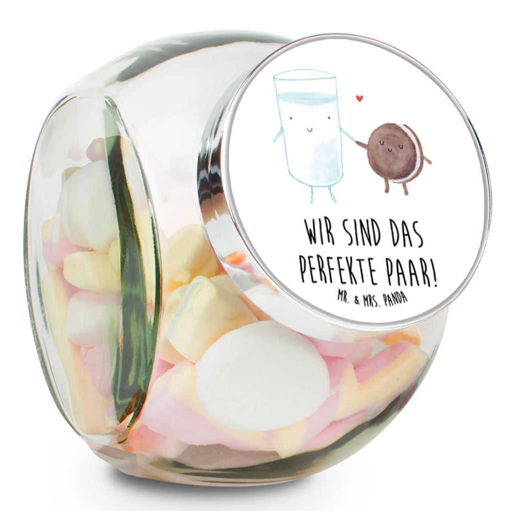 Słoik na cukierki mleko ciastko Motywy zwierzęce, dobra energia, zabawne powiedzonka, zwierzęta