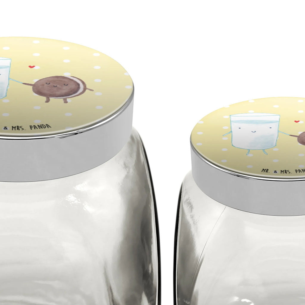 Słoik na cukierki mleko ciastko Motywy zwierzęce, dobra energia, zabawne powiedzonka, zwierzęta