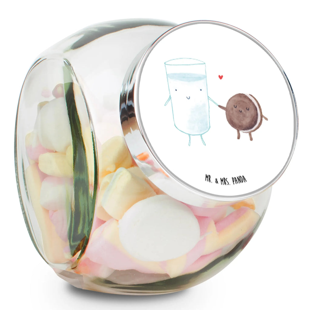 Słoik na cukierki mleko ciastko Motywy zwierzęce, dobra energia, zabawne powiedzonka, zwierzęta